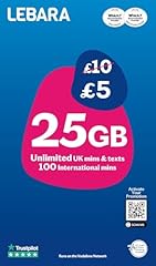 Lebara sim card for sale  Delivered anywhere in UK