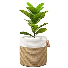 Goodpick Large Sturdy Jute Rope Plant Basket Modern for sale  Delivered anywhere in UK