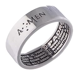 Amen unisex ring usato  Spedito ovunque in Italia 