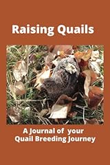 Raising quails journal for sale  Delivered anywhere in UK
