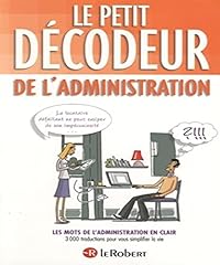 Petit décodeur administration d'occasion  Livré partout en Belgiqu