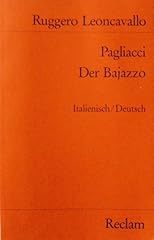 Pagliacci bajazzo gebraucht kaufen  Wird an jeden Ort in Deutschland