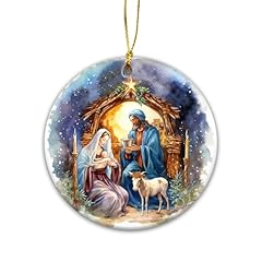 Nativity christmas tree for sale  Delivered anywhere in USA 