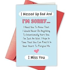 Funny poem apology for sale  Delivered anywhere in USA 