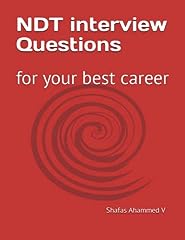 Ndt interview questions for sale  Delivered anywhere in UK