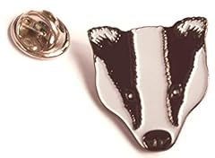 Badger head metal for sale  Delivered anywhere in UK