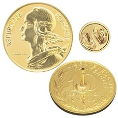 French coin pin for sale  Delivered anywhere in UK
