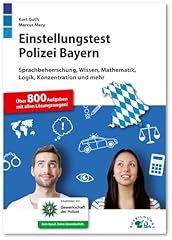 Einstellungstest polizei bayer gebraucht kaufen  Wird an jeden Ort in Deutschland