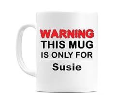 Wedomugs warning mug for sale  Delivered anywhere in UK