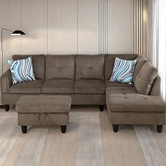 Osparple shaped couch for sale  Delivered anywhere in USA 