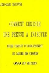 Choisir presse injecter. d'occasion  Livré partout en France