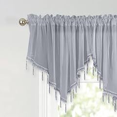 Sheer valance curtains for sale  Delivered anywhere in USA 