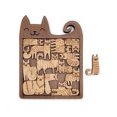 Cats wooden puzzle for sale  Delivered anywhere in UK