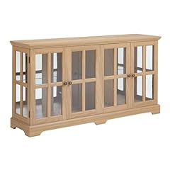 Oak led curio for sale  Delivered anywhere in USA 
