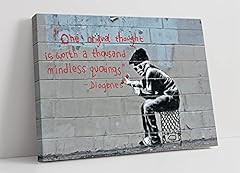 Canvasartshop banksy original for sale  Delivered anywhere in UK