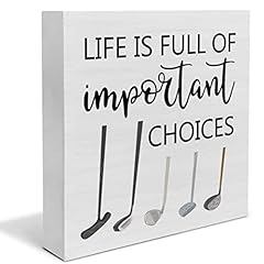Important choices golf for sale  Delivered anywhere in USA 