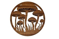 Wooden mushroom trivet for sale  Delivered anywhere in USA 