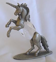 Pewter unicorn made for sale  Delivered anywhere in USA 