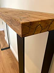 Spalted beech console for sale  Delivered anywhere in Ireland