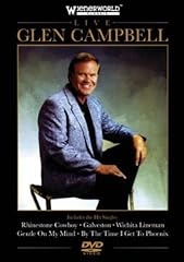 Glen campbell live for sale  Delivered anywhere in UK