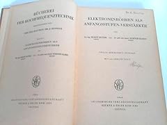 Elektronenröhren als anfangss gebraucht kaufen  Wird an jeden Ort in Deutschland