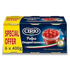 Cirio chopped tomatoes for sale  Delivered anywhere in UK