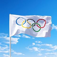 Lympische ringe flagge gebraucht kaufen  Wird an jeden Ort in Deutschland