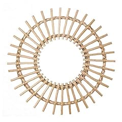 Rattan parete specchio usato  Spedito ovunque in Italia 