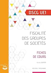 Fiscalité groupes sociétés d'occasion  Livré partout en France