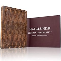 Hauslund schneidebrett holz gebraucht kaufen  Wird an jeden Ort in Deutschland