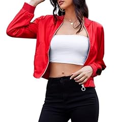 Zando red bomber for sale  Delivered anywhere in USA 