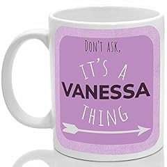 Vanessa mug vanessa for sale  Delivered anywhere in UK