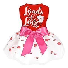 Dog dress valentines for sale  Delivered anywhere in USA 