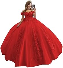 Schulterfrei tüll quinceanera gebraucht kaufen  Wird an jeden Ort in Deutschland