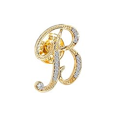 Initial letter brooch for sale  Delivered anywhere in USA 