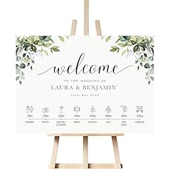 Personalised wedding welcome for sale  Delivered anywhere in Ireland