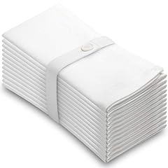 White cotton napkins for sale  Delivered anywhere in USA 