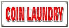 Coin laundry banner for sale  Delivered anywhere in USA 
