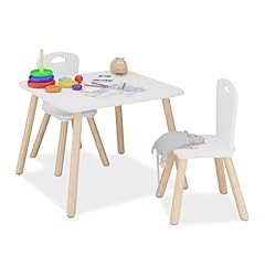 Relaxdays tavolino bambini usato  Spedito ovunque in Italia 