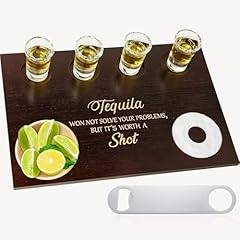 Tequila shot board for sale  Delivered anywhere in USA 