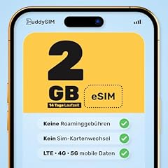 Buddysim esim albanien gebraucht kaufen  Wird an jeden Ort in Deutschland