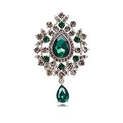 Vintage teardrop emerald for sale  Delivered anywhere in USA 