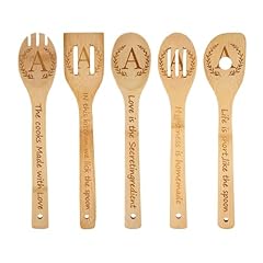 5pcs initial wooden for sale  Delivered anywhere in USA 