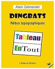 Dingbats rébus typographiques d'occasion  Livré partout en France