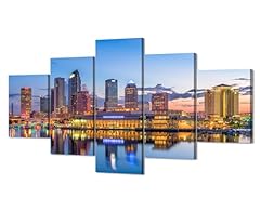 Tampa skyline canvas for sale  Delivered anywhere in USA 
