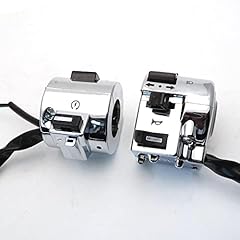 1 Pair Right and Left Side Chrome Plated Control Switch for sale  Delivered anywhere in UK