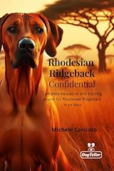 Rhodesian ridgeback confidenti for sale  Delivered anywhere in USA 