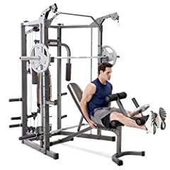Marcy Smith Cage Machine with Workout Bench and Weight for sale  Delivered anywhere in USA 