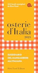 Osterie italia 2025 usato  Spedito ovunque in Italia 