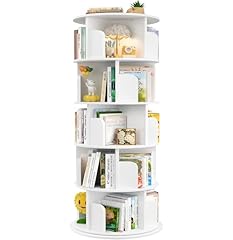 Aheaplus rotating bookshelf for sale  Delivered anywhere in USA 